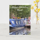 CANAL BOATS KAART (Gele Bloem)