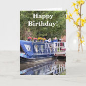 CANAL BOATS KAART (Gele Bloem)