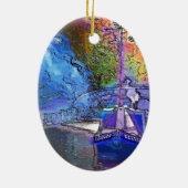 CANAL BOATS KERAMISCH ORNAMENT (Achterkant)