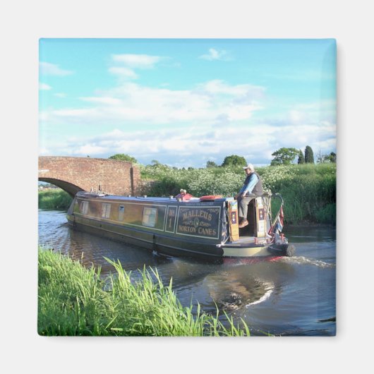 CANAL BOATS MAGNEET (Voorkant)