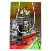 CANAL BOATS MEDIUM CADEAUZAKJE (Achterkant)