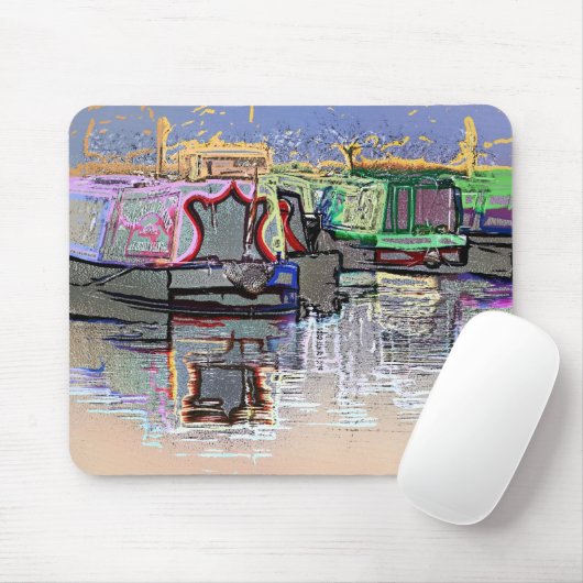 CANAL BOATS MUISMAT (Met muis)