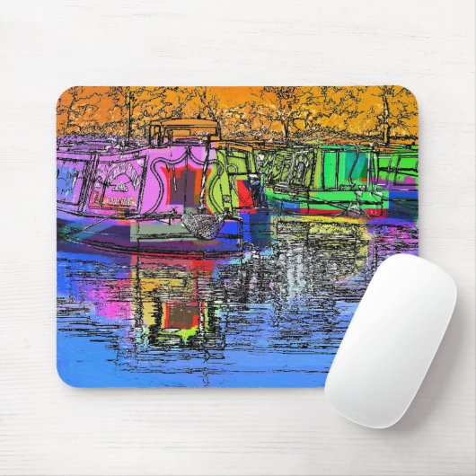 CANAL BOATS MUISMAT (Met muis)