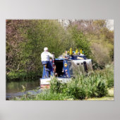 CANAL BOATS POSTER (Voorkant)