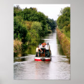 CANAL BOATS POSTER (Voorkant)