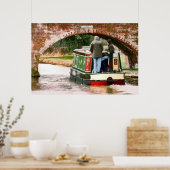CANAL BOATS POSTER (Keuken)
