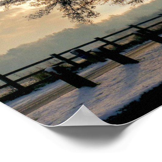 CANAL BOATS POSTER (Hoek)