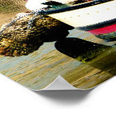 CANAL BOATS POSTER (Hoek)