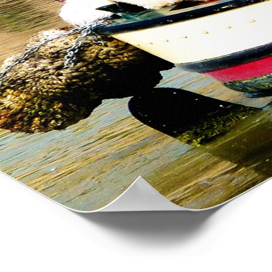 CANAL BOATS POSTER (Hoek)