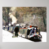 CANAL BOATS POSTER (Voorkant)