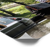 CANAL BOATS POSTER (Hoek)