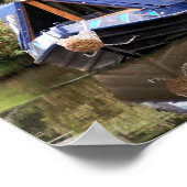 CANAL BOATS POSTER (Hoek)