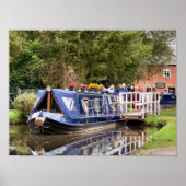 CANAL BOATS POSTER (Voorkant)