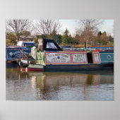 CANAL BOATS POSTER (Voorkant)