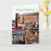 CANAL BOATS UK KAART (Gele Bloem)