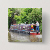 CANAL BOATS VIERKANTE BUTTON 5,1 CM (Voorkant)