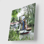 CANAL BOATS VIERKANTE KLOK (Hoek)