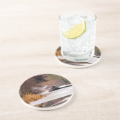 CANAL BOATS ZANDSTEEN ONDERZETTER (Zijkant)