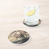 CANAL BOATS ZANDSTEEN ONDERZETTER (Zijkant)