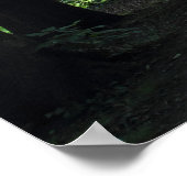 Canal, Bute Park, Cardiff, Wales Poster (Hoek)