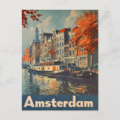 Canal Charm: Amsterdams Briefkaart (Voorkant)