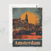 Canal Charm:  Briefkaart (Voorkant / Achterkant)
