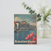 Canal Charm:  Briefkaart (Staand voorkant)