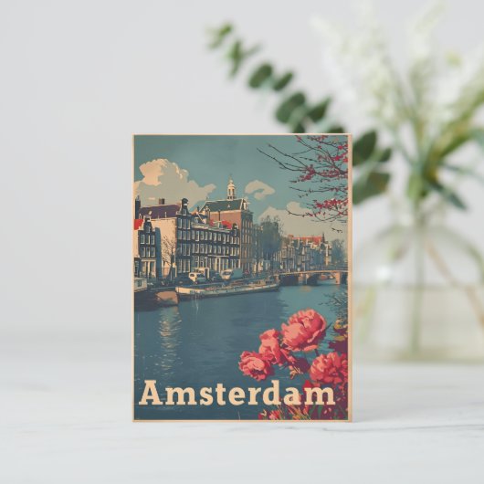 Canal Charm:  Briefkaart (Staand voorkant)