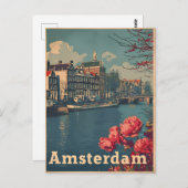 Canal Charm:  Briefkaart (Voorkant / Achterkant)