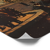 Canal Charm:  Briefkaart Poster (Hoek)