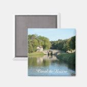 Canal de Briare sluis 3 Magneet (Voorkant / Achterkant)