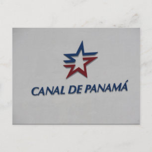 canal de panama briefkaart