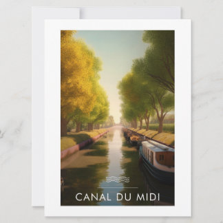 Canal du Middags - Frankrijk - illustraties