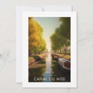 Canal du Middags - Frankrijk - illustraties Kaart