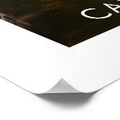 Canal du Middags - Frankrijk - illustraties Poster (Hoek)