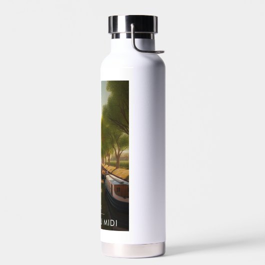 Canal du Middags - Frankrijk - illustraties Waterfles (Links)