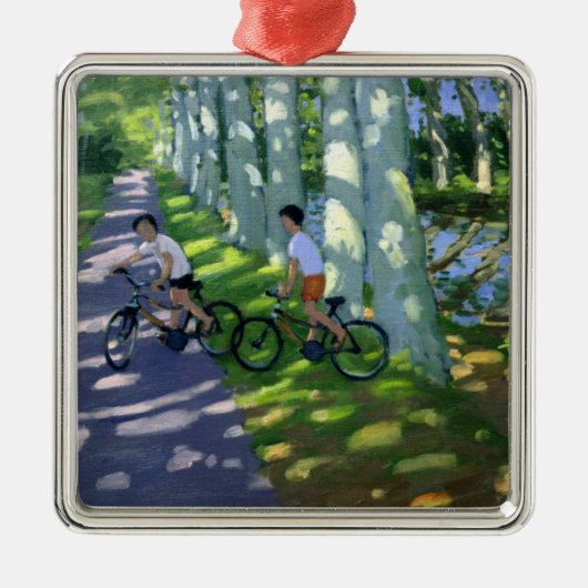 Canal du Midi France Metalen Ornament (Voorkant)