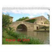 Canal du Midi Wandkalender Kalender (Hoes)