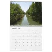 Canal du Midi Wandkalender Kalender (Jan 2027)