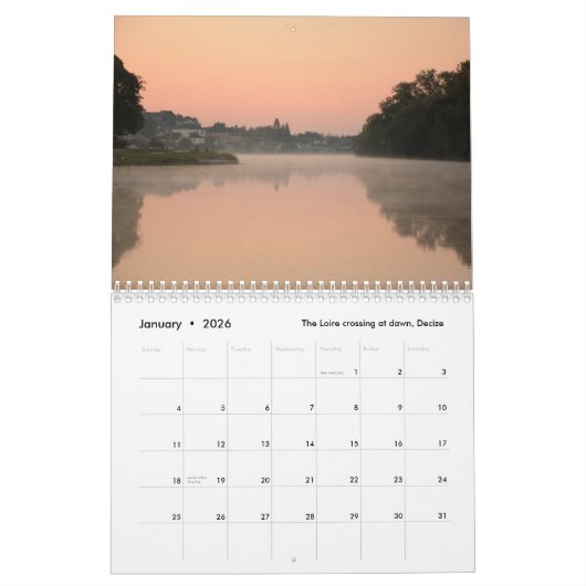 Canal du Nivernais 2016 Kalender (Jan 2026)