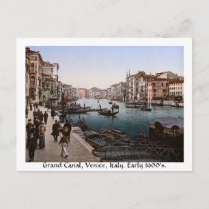 Canal Grande Venetië, 1900, Italië Briefkaart