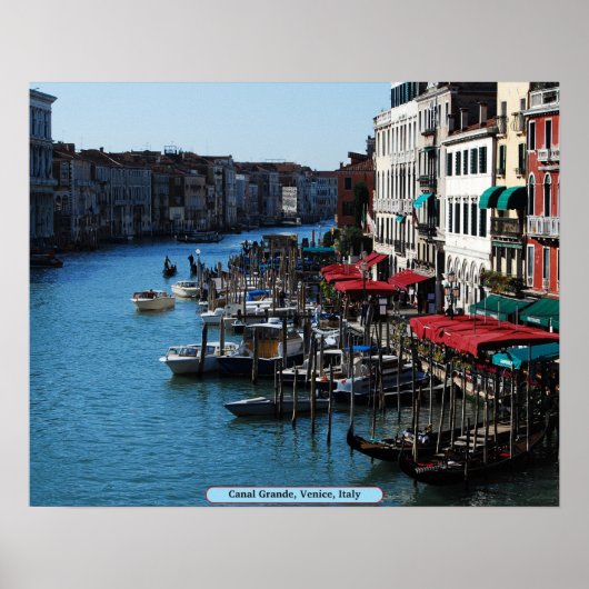 Canal Grande, Venetië, Italië Poster (Voorkant)