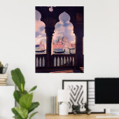 Canal Grande Venetië Italië Reisposter Poster (Thuiskantoor)