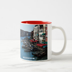 Canal Grande, Venetië, Italië Tweekleurige Koffiemok