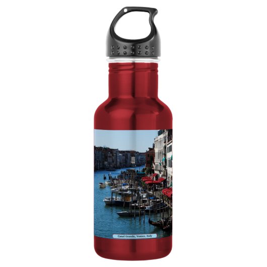 Canal Grande, Venetië, Italië Waterfles (Voorkant)