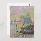 Canal Grande Venetië - Paul Signac Briefkaart (Voorkant / Achterkant)