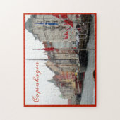 Canal Kopenhagen (Nyhavn) Legpuzzel (Verticaal)