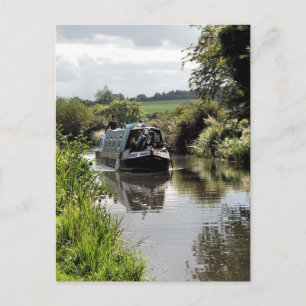 CANAL NARROWBOAT BRIEFKAART