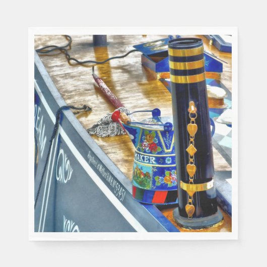 CANAL NARROWBOAT SERVET (Voorkant)