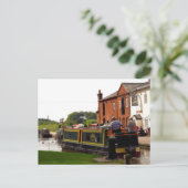 CANAL NARROWBOATS BRIEFKAART (Staand voorkant)